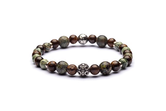 Bracciale Antracite Classic in Pietre dure C22 SANDOKAN - C22 SANDOKAN